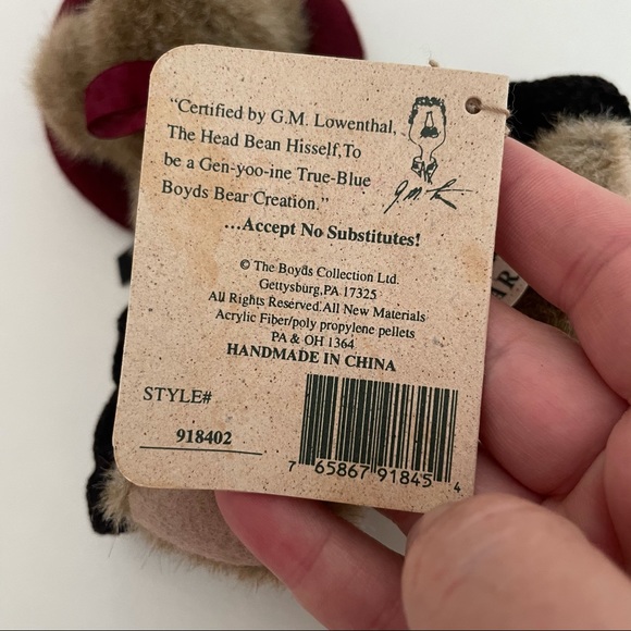 NWT Boyd's Bears & Friends Eloise Willoughby Bear - Picture 13 of 15